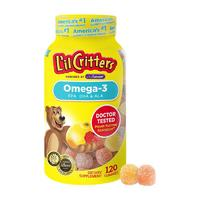 L'il Critters 儿童小熊糖DHA鱼油 60粒*2