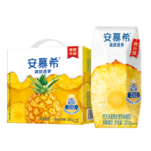PLUS会员：伊利 安慕希常温清甜菠萝风味酸奶 205g*12盒*2件