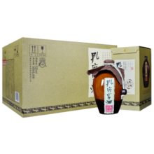 孔府家 经典大陶 浓香型白酒52度500ml*6瓶 整箱铁盒 纯粮酒 年货送礼