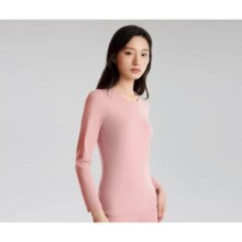 有棵树 德绒保暖内衣 女士发热加厚加绒秋衣秋裤女薄款套装打底衫内穿冬季