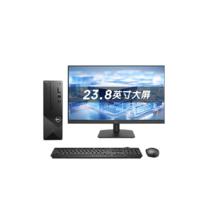 以旧换新补贴、PLUS会员：DELL 戴尔 成就3030S 台式电脑主机（i3-14100、16GB、512GB+1TB HDD）+23.8护眼大屏
