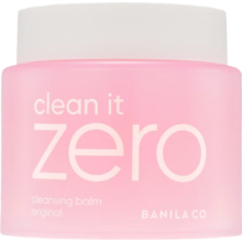 芭妮兰（banila co）卸妆膏净柔卸妆膏粉色经典款180ml秒乳化 眼唇可用 zero 卸妆油