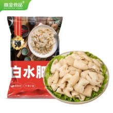 再降价，京东百亿补贴，PLUS会员:高金食品 白水肥肠1斤*2件