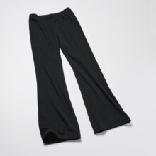 优衣库 童装女童HEATTECH EXTRA WARM绒面微喇紧身裤保暖475391