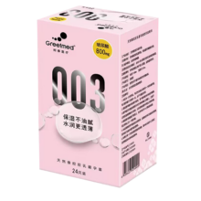需首购：柯泰 003零感至薄避孕套 24只装