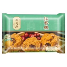 陶陶居 中华老字号红枣糕/椰果包390g*2袋 共12个