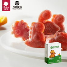 再降价：babycare 光合星球 儿童零食果糕水果肉条蓝莓香橙果果45g