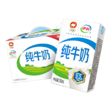 伊利 纯牛奶 250ml*18盒/箱*2件