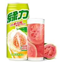 绿力 红番石榴果蔬汁饮料 480ml 中国台湾果汁饮料 维c水果饮品