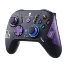 雷神G50S无线游戏手柄 有线蓝牙三模switch pro类xbox手柄 Steam电脑NS手柄 G50S 极夜