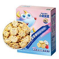 小鹿蓝蓝 婴儿有机树莓椰子饼干 80g*3盒