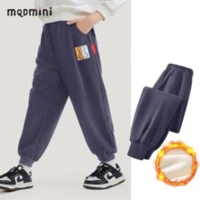 MQDMINI  儿童加绒灯芯绒卫裤