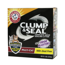 艾禾美（Arm&Hammer）铁锤猫砂黑盒红14磅美国进口膨润土猫砂
