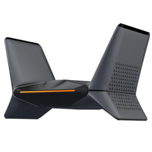 雷神（ThundeRobot）X5电竞路由器WiFi6满血AX6600千兆三频游戏加速四核CPU2.5G网口智能5G家用无线穿墙RA66 黑神话