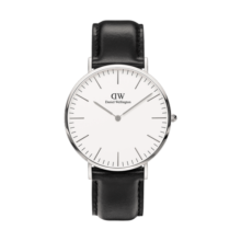 丹尼尔惠灵顿（DanielWellington）DW手表男简约皮带腕表超薄石英表时尚欧美表新年礼物DW00100020