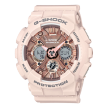 卡西欧（CASIO） G-SHOCK GIRLS GMA-S120运动女表防水手表 GMA-S120MF-4APR-200米防水