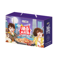 PLUS会员：盐津铺子 辣卤零食大礼包160包 卤味礼盒 *3件