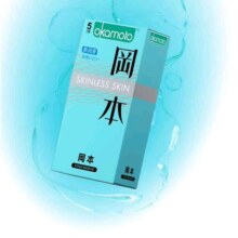 冈本 超薄避孕套 0.01隐形 新润滑 5片装