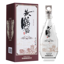 黄鹤楼酒一楼 更上层楼 52度浓香型白酒 单瓶装 纯粮酒宴请节日聚会送礼 52度 500mL 1盒