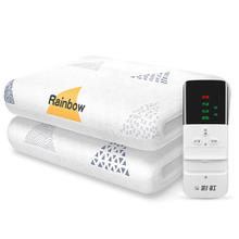 RAINBOW 彩虹 电热毯单人 定时除螨 长1.8米宽0.8米