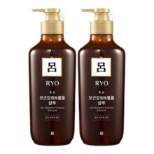 Ryo棕吕洗发水550ml*2温和强韧滋养头皮护发控油去屑止痒洗发液