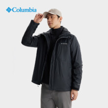 20但开始：Columbia 哥伦比亚 邓刚同款 防水冲锋衣 抓绒内胆 三合一外套 WE6508