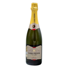 casa perini est.1929卡萨佩里尼Brut干型起泡酒巴西进口Charmat白葡萄可配香槟杯 起泡酒375ml*2（不含香槟杯）