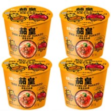 统一 茄皇番茄牛肉/番茄鸡蛋面 4桶
