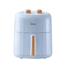 美的（Midea） 空气炸锅 智能全自动 线下同型号 天蓝色 4.7L MF-KZE5012