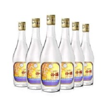 预售：汾酒 出口玻汾 清香型白酒 53度 500ml*6瓶 整箱装（非原箱发货）