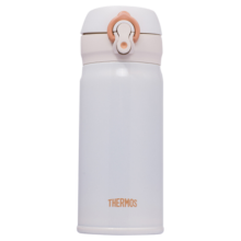 膳魔师（THERMOS）保温杯保冷杯白色350ml不锈钢水杯男女学生杯子JNL-352