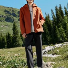 真维斯  户外三防冲锋裤情侣款防寒保暖加绒加厚运动裤登山休闲裤