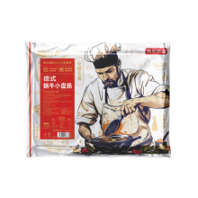 京东京造 德式蜗牛烤肠 600g*5件+凑单