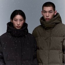 20点： H&M  高充绒  男装女装羽绒服2024冬新款  3色可选