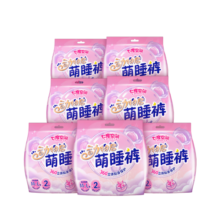 七度空间动物君萌睡裤卫生巾安心裤超薄超长夜用姨妈巾裤型套装 M-L码 14片 90-130斤 超薄萌睡
