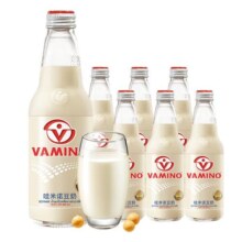 【进口】泰国豆奶Vamino哇米诺豆奶300ml*6瓶植物蛋白早餐奶饮品