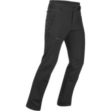 迪卡侬（DECATHLON）户外加绒长裤男防风防水工装裤登山裤弹力户外休闲裤ODT1 SH500 黑色 XL/2XL/W39 L34