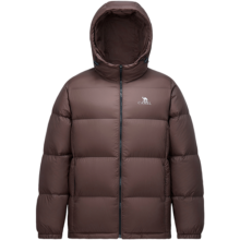 CAMEL 骆驼 2024秋冬蓄热保暖面包服户外休闲连帽羽绒服