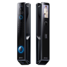 360智能门锁V50Max 掌静脉 3D人脸识别 全自动智能锁 指纹锁密码锁双摄像头猫眼防盗入户门电子门锁