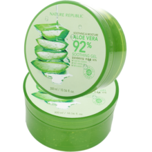 自然乐园（Nature Republic）芦荟胶舒缓保湿凝胶补水舒缓晒后呵护保湿男女面霜300g*2