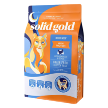 素力高SolidGold素力高猫粮 金素猫咪成猫粮美国进口猫粮 金装鸡肉猫粮 5.44kg