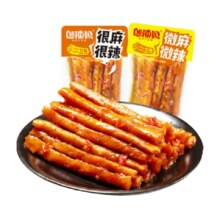 88VIP、需首购：邬辣妈 杂粮豆卷 很麻很辣20g*15包*5件