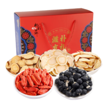 杞彩 回乡滋补五宝礼盒 600g/盒（红枸杞黑枸杞西洋参甘草黄芪）真材实料