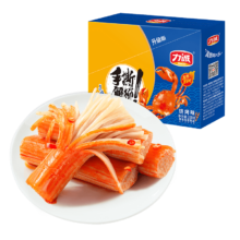力诚 手撕蟹柳棒烧烤味200g（10g*20支）
