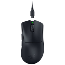 雷蛇（Razer）炼狱蝰蛇V3pro专业版无线鼠标 轻量化 右手人体工学设计黑色(专用防滑贴+Type-C充电接口)