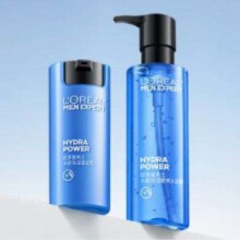 天猫U先：欧莱雅 男士水凝露15ml+滋润乳22ml