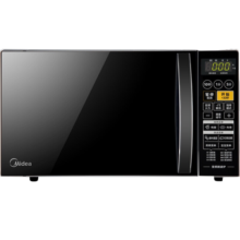 美的（Midea） 智能快捷微波炉烤箱一体机  平板家用加热智能解冻M1-L201B