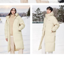 21日10点：BOSIDENG 波司登 长款羽绒服 情侣同款 男女