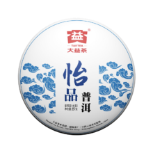 大益茶叶 8年陈普洱茶 怡品生茶 357g(1601批次)