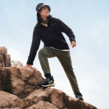 plus会员：adidas 阿迪达斯 TERREX男装抗风透湿防水户外运动冲锋衣